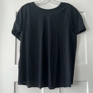 Lululemon perforated tee